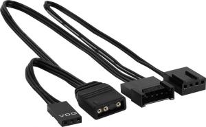 Wentylator Aerocool PGS DUO 12 ARGB (AEROPGSDUO12ARGB-6P) 6