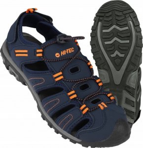 Hi-Tec SANDAŁY TIORE NAVY/DARK GREY/ORANGE 43 8