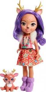 Mattel ENCHANTIMALS Danessa Deer 31cm + jelonek Sprint (FRH51/FRH54) 2