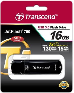 Pendrive Transcend JetFlash 750, 16 GB  (TS16GJF750K) 3