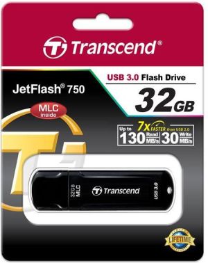 Pendrive Transcend JetFlash 750, 32 GB  (TS32GJF750K) 5