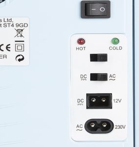 Lodówka turystyczna Swan Retro niebieska 17L 4