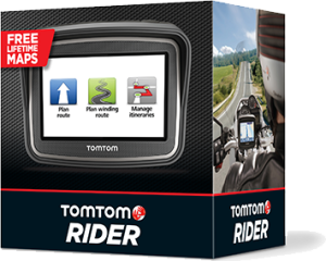 Nawigacja GPS TomTom Rider v4 + dozywotnia aktualizacja mapy (1GD0.002.06) 3