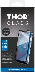 Thor Szkło hartowane Edge to Edge/Full Screen z aplikatorem do Mate 20 Lite 3