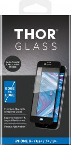 Thor Szkło hartowane Edge to Edge/Full Screen z aplikatorem do iPhone 6s+/7+/8+ 3