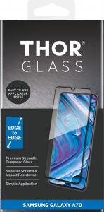 Thor Szkło hartowane Edge to Edge/Full Screen z aplikatorem do Galaxy A70 3