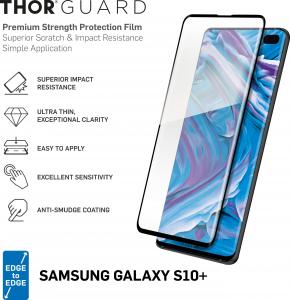 Thor Folia ochronna Guard Edge to Edge z aplikatorem do Galaxy S10+ 2