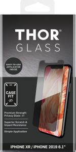 Thor Szkło hartowane prywatyzujące Case Fit z aplikatorem do iPhone 11/XR 3