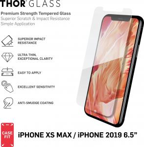 Thor Szkło hartowane Case Fit z aplikatorem do iPhone 11 PRO MAX/XS MAX 2
