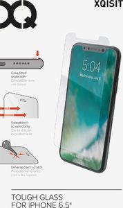 Xqisit XQISIT Tough Glass CF for iPhone XS Max clear 3