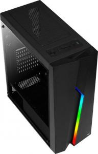 Obudowa Aerocool PGS Shard Glass V2 RGB (AEROPGSSHARDRGB-G-BK) 4