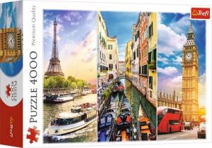 Trefl Puzzle 4000 elementów Wycieczka Po Europie 1