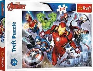 Trefl Puzzle 200 Elementów Waleczni Avengers 1