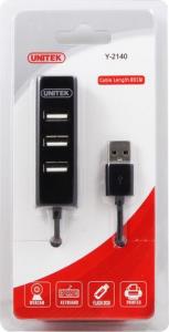 HUB USB Unitek 4x USB-A 2.0 (Y-2140) 2