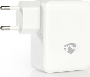 Ładowarka Nedis 2x USB-A 1x USB-C 4.8 A (WCHAU482AWT) 1