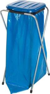 ZetPlast Stojak uchwyt cateringowy na worki 120L na śmieci odpadki Niebieski 4