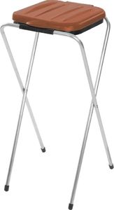 ZetPlast Stojak uchwyt na worki 120L do segragacji BIO śmieci i odpadów Brązowy 3