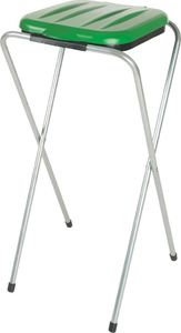 ZetPlast Stojak uchwyt cateringowy na worki 120L na śmieci odpadki Zielony 4