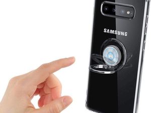 Alogy Etui Alogy Ring Holder Clear do Samsung Galaxy S10 przezroczyste uniwersalny 8