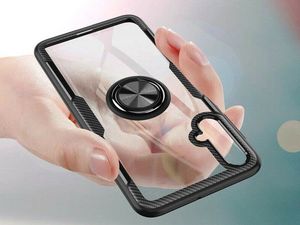 Alogy Etui Alogy Ring Holder Clear Armor do Huawei Nova 5T czarne uniwersalny 2