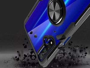 Alogy Etui Alogy Ring Holder Clear Armor do Huawei Nova 5T czarne uniwersalny 6
