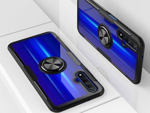 Alogy Etui Alogy Ring Holder Clear Armor do Huawei Nova 5T czarne uniwersalny 8