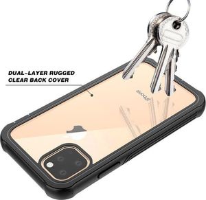 Alogy Etui Alogy pancerne rugged Full-body do Apple iPhone 11 Pro szaro-czarne uniwersalny 8