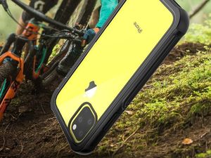 Alogy Etui Alogy pancerne rugged Full-body do Apple iPhone 11 Pro szaro-czarne uniwersalny 9
