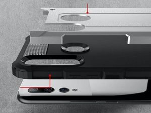 Alogy Etui Alogy Hard Armor do Huawei P Smart Z/ Y9 Prime 2019 srebrne uniwersalny 4