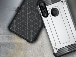 Alogy Etui Alogy Hard Armor do Huawei P Smart Z/ Y9 Prime 2019 srebrne uniwersalny 6