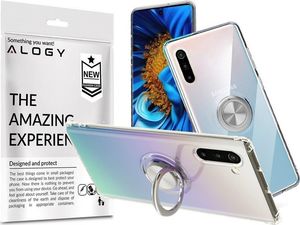 Alogy Etui Alogy Ring Holder Clear do Samsung Galaxy Note 10 przezroczyste uniwersalny 2