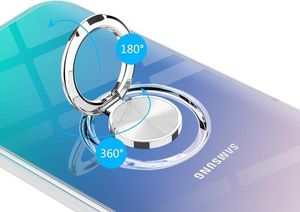 Alogy Etui Alogy Ring Holder Clear do Samsung Galaxy Note 10 przezroczyste uniwersalny 4