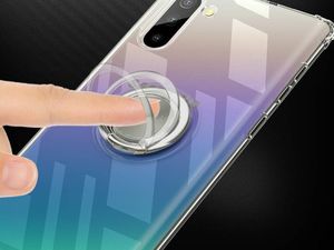 Alogy Etui Alogy Ring Holder Clear do Samsung Galaxy Note 10 przezroczyste uniwersalny 8