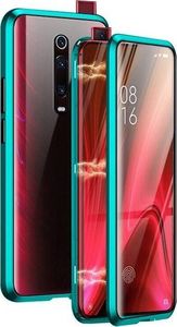 Dr. Fit Etui magnetyczne szklane Xiaomi Mi 9T/ K20/ Pro Zielone 1