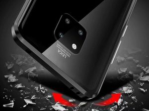 Dr. Fit Etui magnetyczne dwustronne Mate 20 Pro Czarne 3