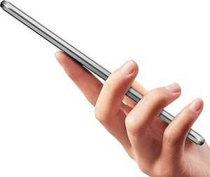 Dr. Fit Etui magnetyczne szklane Dr.Fit dwustronne do Huawei P20 Pro Srebrne uniwersalny 2