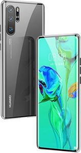 Dr. Fit Etui magnetyczne szklane Dr.Fit dwustronne do Huawei P30 Pro Srebrne uniwersalny 2