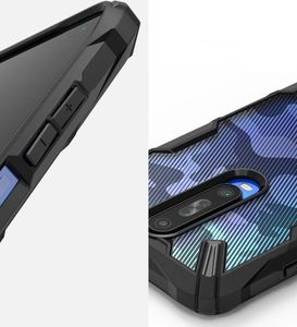 Ringke Etui Ringke Fusion X do Xiaomi Mi 10T/10T Pro/ K30/ K30 Pro Camo Black uniwersalny 4