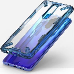 Ringke Etui Ringke Fusion X do Xiaomi Mi 10T/10T Pro/ K30/ K30 Pro Space Blue uniwersalny 3