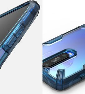 Ringke Etui Ringke Fusion X do Xiaomi Mi 10T/10T Pro/ K30/ K30 Pro Space Blue uniwersalny 4
