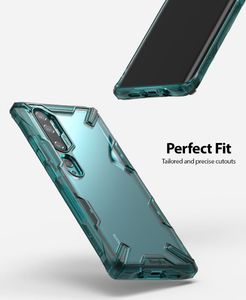 Ringke Etui Ringke Fusion X do Xiaomi Mi Note 10/ Note 10 Pro Turquoise Green uniwersalny 3