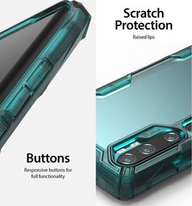 Ringke Etui Ringke Fusion X do Xiaomi Mi Note 10/ Note 10 Pro Turquoise Green uniwersalny 5