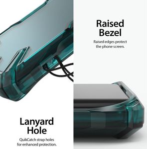 Ringke Etui Ringke Fusion X do Xiaomi Mi Note 10/ Note 10 Pro Turquoise Green uniwersalny 6