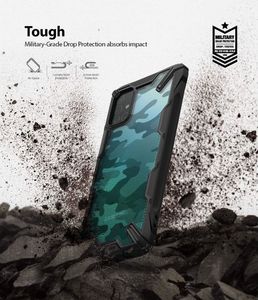 Ringke Etui Ringke Fusion X do Samsung Galaxy A51 Camo Black uniwersalny 6
