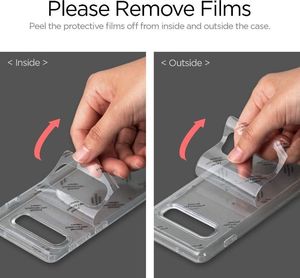 Spigen Etui Spigen Ultra Hybrid do Samsung Galaxy S10 Lite Clear uniwersalny 4