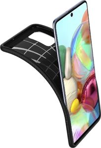 Spigen Etui Liquid Air Galaxy A71 Matte Black 5