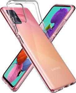 Spigen Etui Spigen Liquid Crystal do Samsung Galaxy A71 Crystal Clear uniwersalny 5
