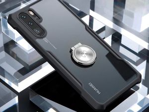 XUNDD Etui Ring Holder Clear Armor XUNDD do Huawei P30 Pro czarne uniwersalny 2