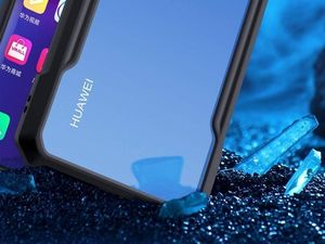 XUNDD Etui Ring Holder Clear Armor XUNDD do Huawei P30 Pro czarne uniwersalny 5