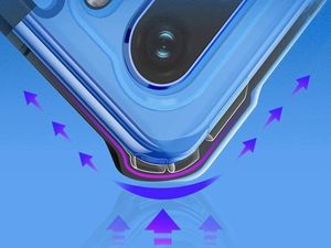 XUNDD Etui Ring Holder Clear Armor XUNDD do Huawei P30 Pro czarne uniwersalny 7
